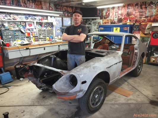 Ace King's 240z Project